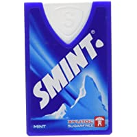 Smint Mints- Caramelo de Menta sin Azúcar- 12 Dispensadores de 40 Pastillas cada Uno